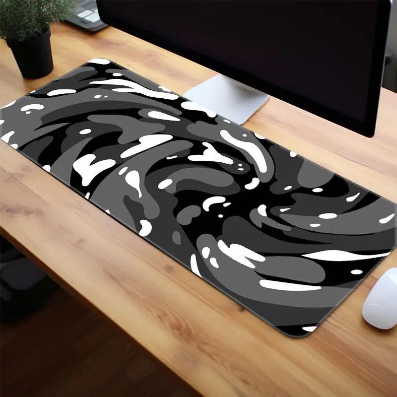 Creative Abstract Fluid Pattern Mouse Pad, Rectangle Gaming Mouse Pad, Office Decorative Mouse Mat For Home Office Desk, Gaming Desk Accessory, Office Desk Accessories