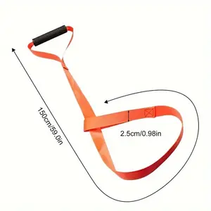 2 durable nylon deer leashes with easy-grip handles - Portable men's hunting leash, reduces pulling force and improves towing efficiency, suitable for outdoor adventures