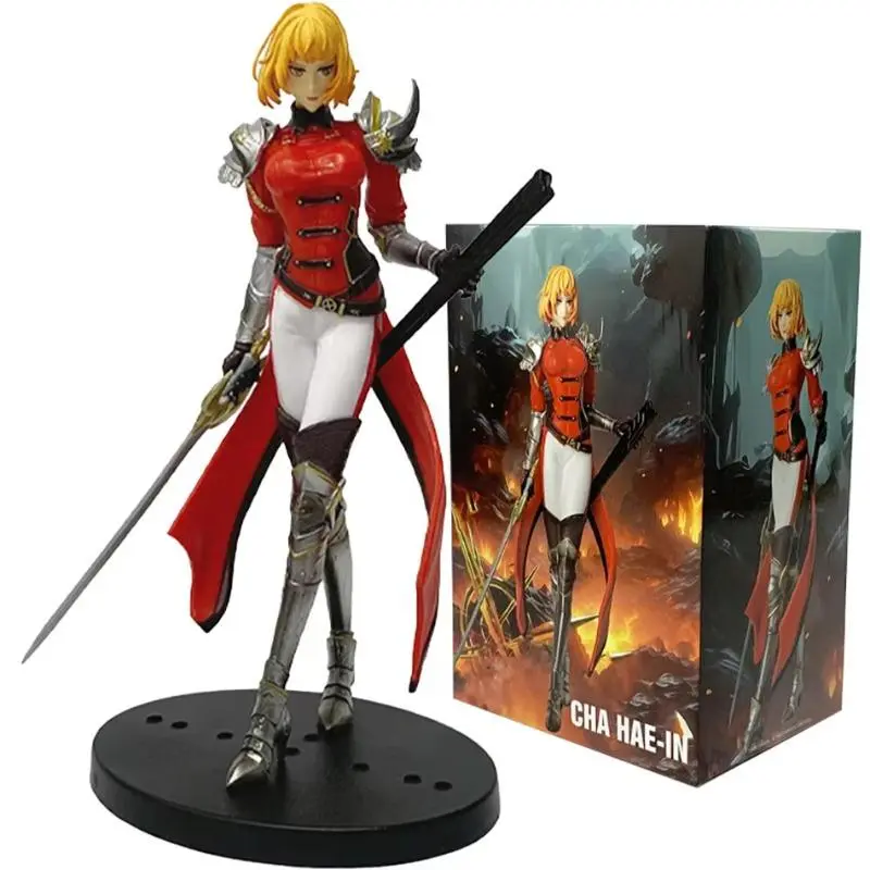 18-21cm In-Stock Upgraded Anime Version Cha Hae-in PVC Action Figure, Anime & Manga Collectible Model, Opp Bag or With Box, Toy Display Merchandise