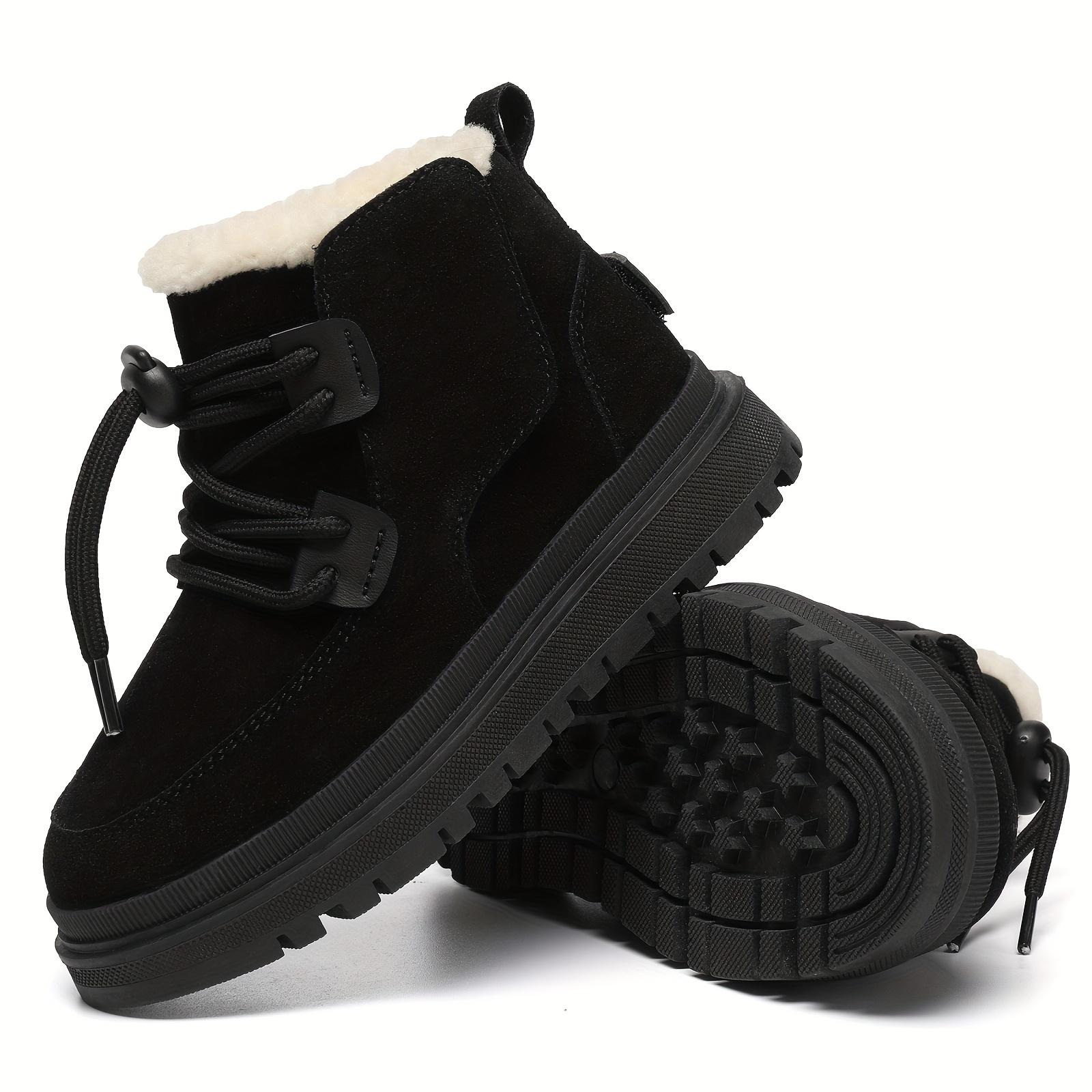 New Snow Boots, Outdoor Shoes for Autumn And Winter, Stylish Ankle Boots, Hiking Shoes, Thickened Sole for Comfort And Warmth, Suitable for Boys And Girls, Available in Various Sizes.