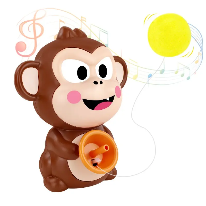 Prank Launch Monkey Desk Game, Two-Player Battle Board Game, Exciting Family Party Icebreaker, Boy Girl Holiday Gift, Requires 3 Aa Batteries