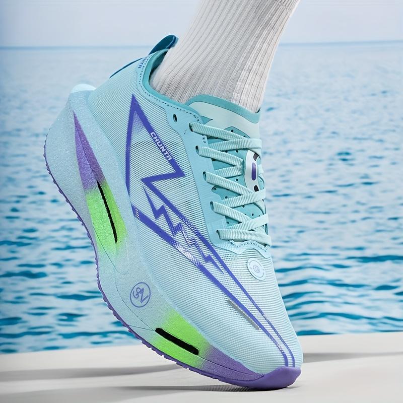 (New)[sneakers] Men'S Running Shoes That Are Lightweight And Breathable, Designed for Road Racing; Outdoor Marathon Training Footwear with Laces for Adults; Low-Top Athletic Shoes Suitable for Fitness And Workouts; Slip-Resistant And Durable Shoes Ideal