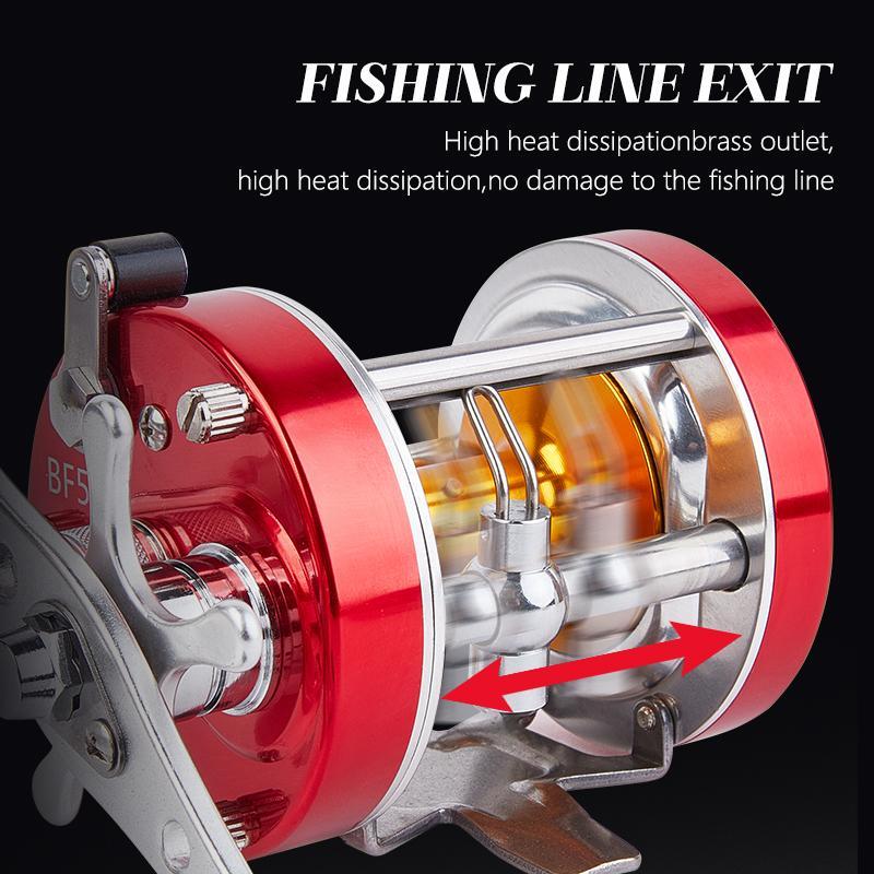 baitcasting fishing reel holiday boat fishing saltwater trolling hd40 BILLINGS BF40-60 Series Baitcasting Fishing Reel, 6+1BB 5.2:1 High Gear  Ratio Smooth Freshwater & Saltwater Casting Reels Surf Trolling Reel with  Aluminum Spool, Fishing Accessories, Fishing Equipment, Fishing Tools