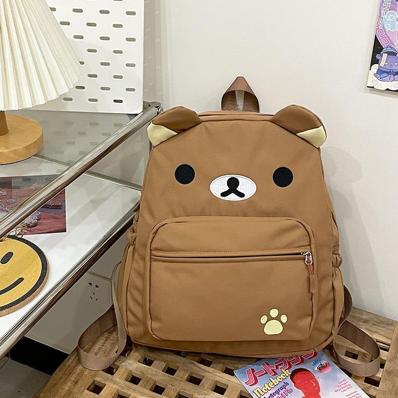 Rilakkuma Backpack Women Anime Relax Bear Student School Bags Girls Boys Outdoor Sport Travel Fashion Rucksack Gift Hot Sales