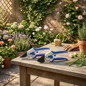 Professional Garden Pruning Shears Set Stainless Steel Blades Ergonomic Comfort Grip Practical Tools for Plant Lovers and Daily Gardening