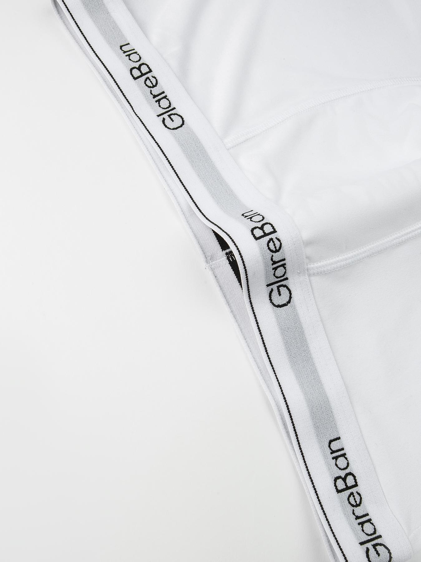 3pieces Pack White Boxer Shorts Men Polyester Underwear Breathable Male Underpants for Men Homme Boxershorts Slips Soft Briefs Daily Casual Underwear