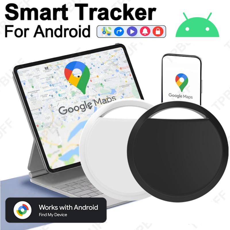 Smart Android GPS Tracker,Google Locator Bluetooth Tag Tracking For Works with Android Find My Device,Anti-lost device for Keys, Wallet, Luggage, Pets Precise positioning For Android Smartphone Locator, Gps Vehicle Tracker