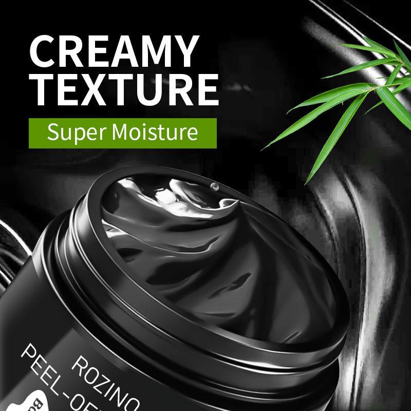 Black Charcoal Peel Off Mask, Strong Adsorption Facial Mask, Deep Cleansing Facial Mask, Facial Skin Care Product for Men & Women, Face Skincare