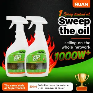 NUAN heavy duty degreaserSuper Fast NUAN Degreaser – Effortlessly tackles stubborn oil stains in kitchens.-MY0522