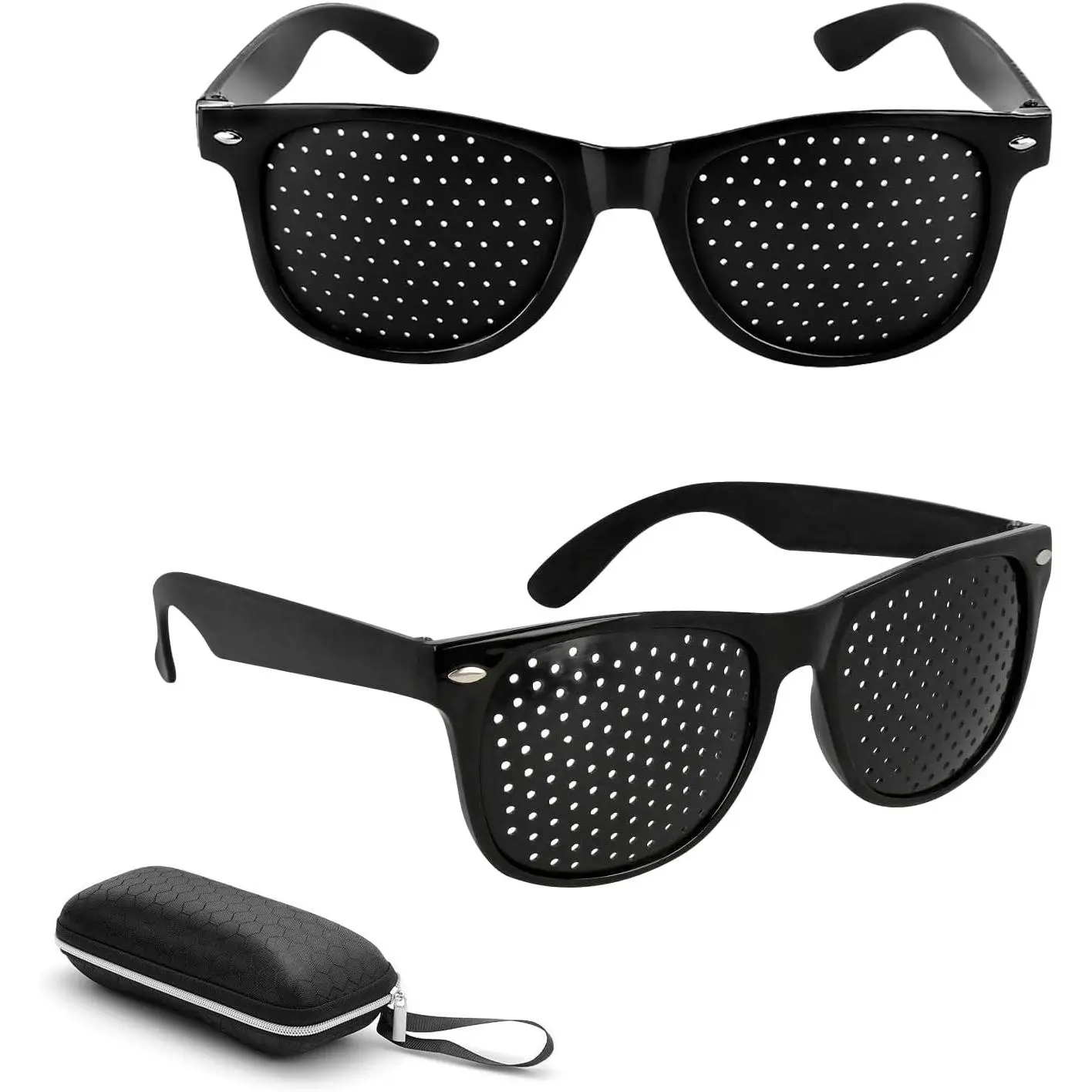 StrataGent 2 Pack Glasses for Daily Screen Time & Eye Comfort, Lightweight Frame Glasses Frame