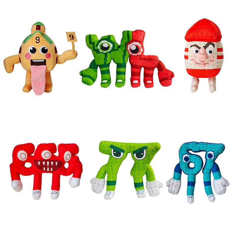 Steal a Brainrot  game peripheral Plush Toy, Cute Brainrot 67 Collectible, Perfect Christmas Gift, Home Decor Ornament, Block Wings Stuffed Doll,Gamer Fans Gift