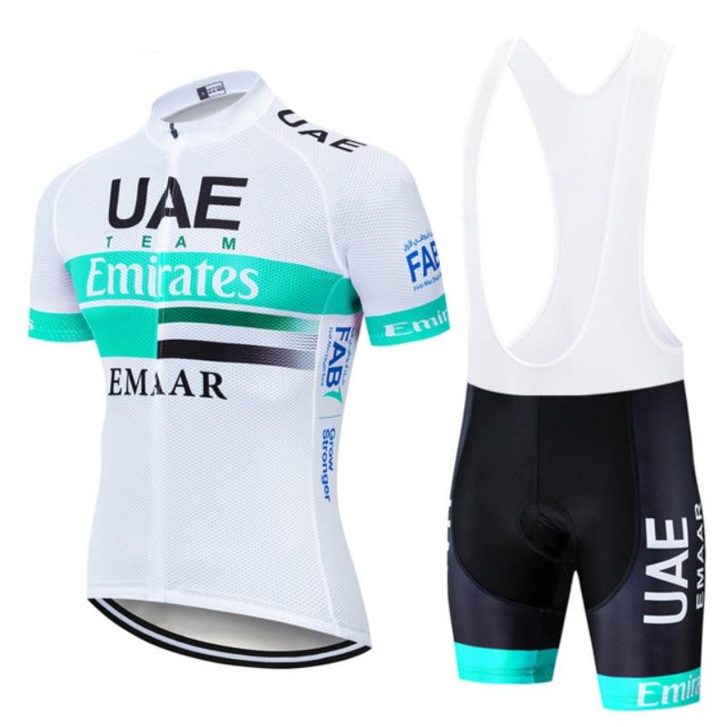Summer short-sleeved cycling suit, quick-drying road bicycle, bicycle overalls, men's cycling suit. bib tracksuits men