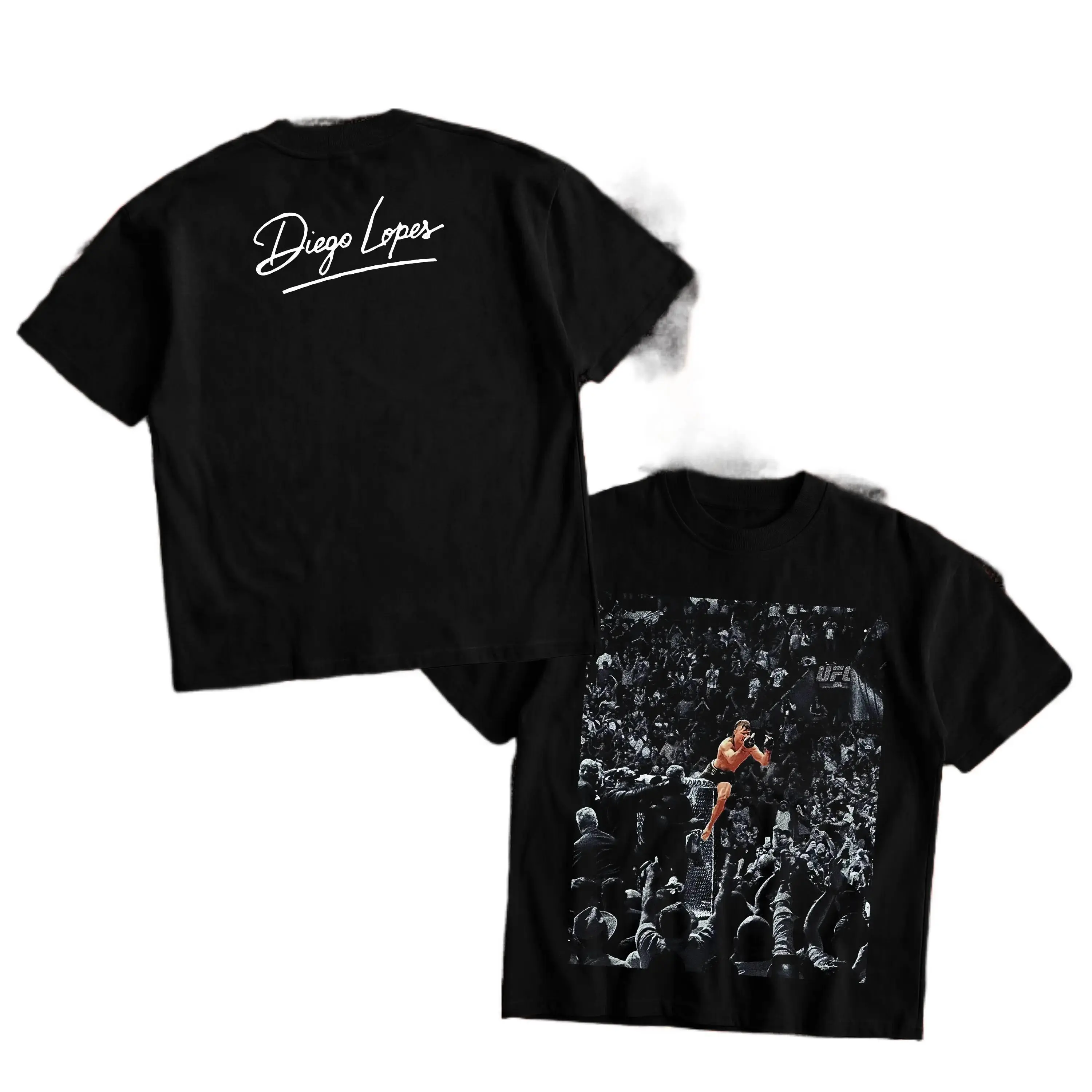 [ 🥊 Sale Up To 50%]Diego Lopes Noche UFC Heavy Cotton T-Shirt Diego Lopes Graphic Tee UFC Combat Sports Fan Shirt MMA Fight Night Shirt Gift for Men Women American Made Fightwear
