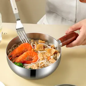 Stainless Steel Non-Stick Soup Pot, Ideal for Instant Noodles, Milk, Baby Food, Durable & Easy to Clean, Perfect for Home Cooking