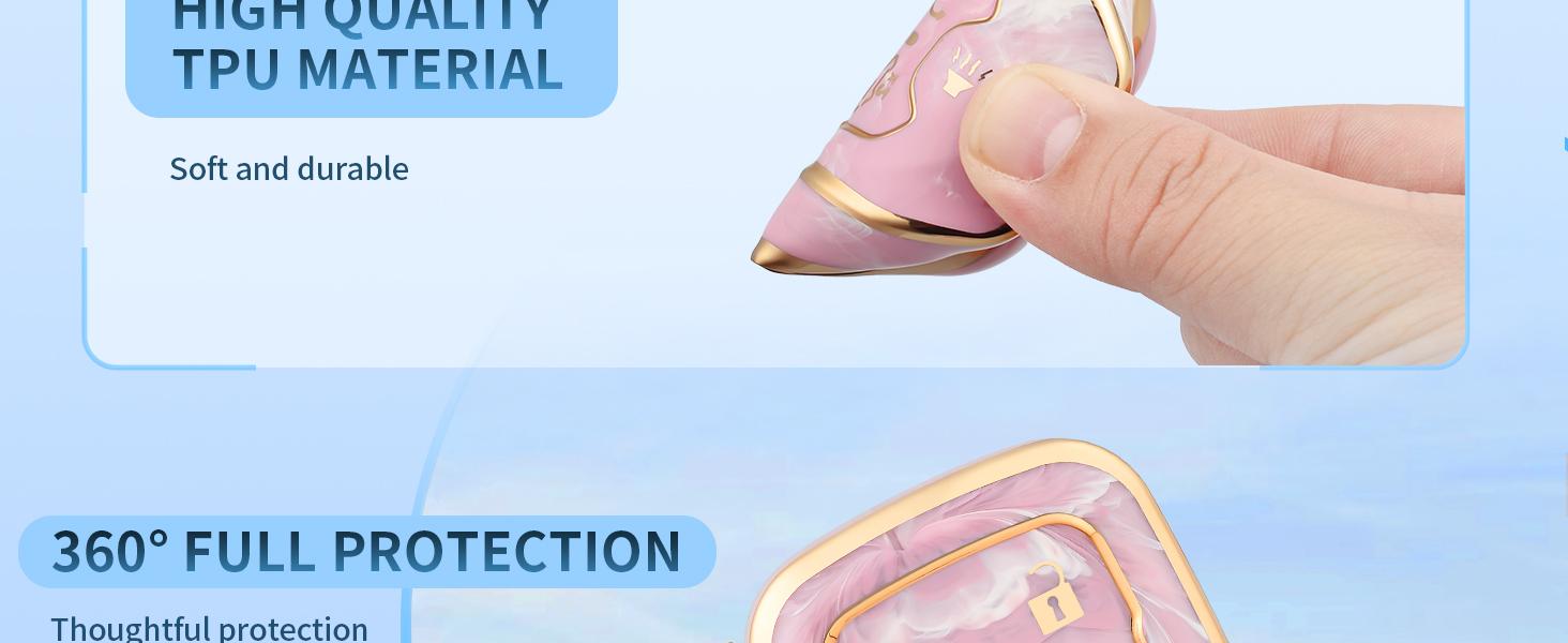 Key Fob Cover with keychain for GMC Yukon/Yukon XL Terrain Acadia Sierra Key Fob Case for Chevy Chevrolet Suburban Tahoe Car Accessories Smart 6 Buttons Key Protector, White