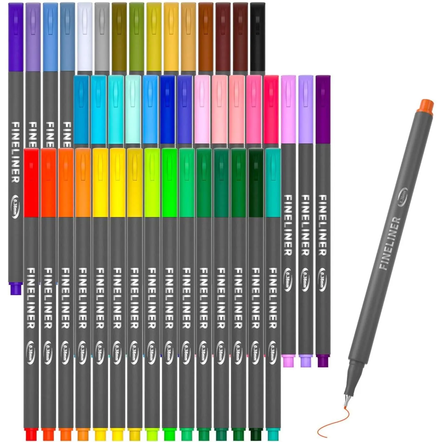 46 Pack Journal Planner Colored Pens, Fineliner Pens  Journaling, Writing Coloring Drawing, Note Taking, Calendar, Planner, Art Office School Gift Supplies