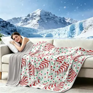 Double-layer cooling blanket: ultra-soft, cool, skin-friendly, breathable, comfortable, and lightweight. This summer air-conditioning blanket uses natural cooling technology and is versatile for use in bedrooms, on sofas