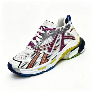 2026 latest model running shoes, colorful "dad shoes," retro-style men's sneakers, it is recommended to purchase one size smaller