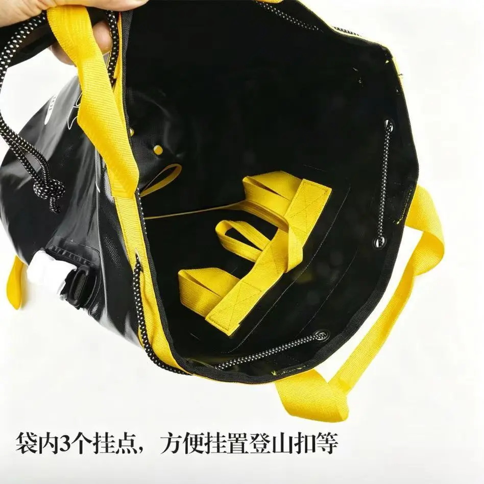Outdoor climbing backpack for storing ropes