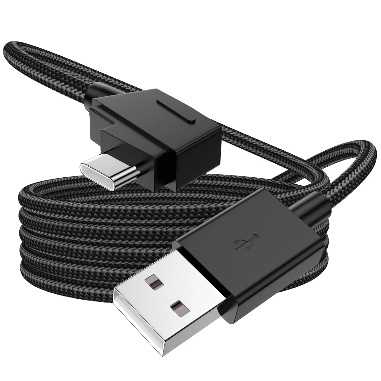 for  Remote Controller   USB-A to USB-C Braided 6FT | Charge Cord for -Mavic 2 Pro/Zoom, Mini/SE, for Mavic Pro/Air 1st Gen, Spark-RC,1.8m/6FT  Charge Only (No Data)