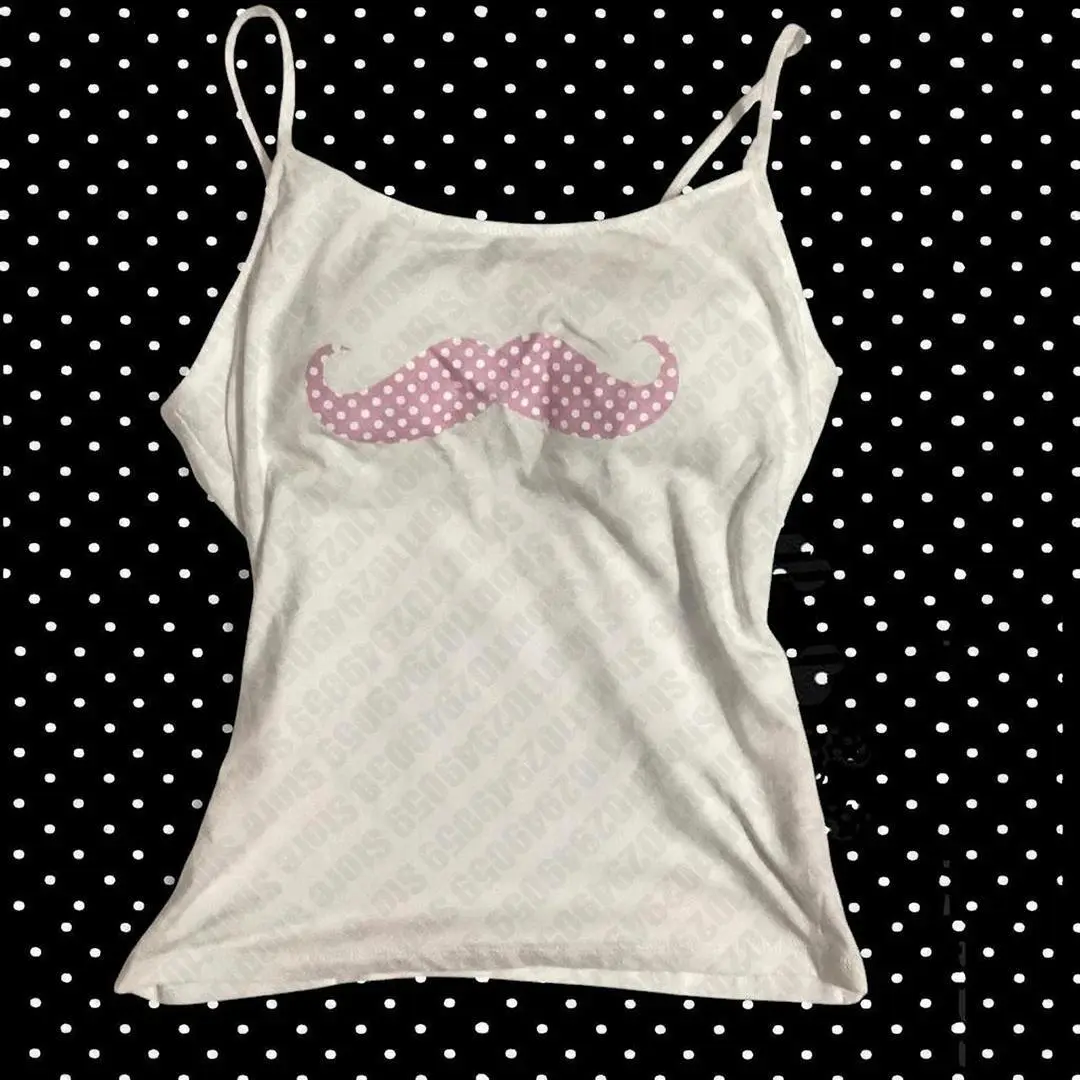 Kawaii Top Y2k 90s Clothes Vintage Gothic Clothes Women Tops Woman Clothing Tanks & Camis Shoujo Girl Style Trashy Y2k 2000s Emo