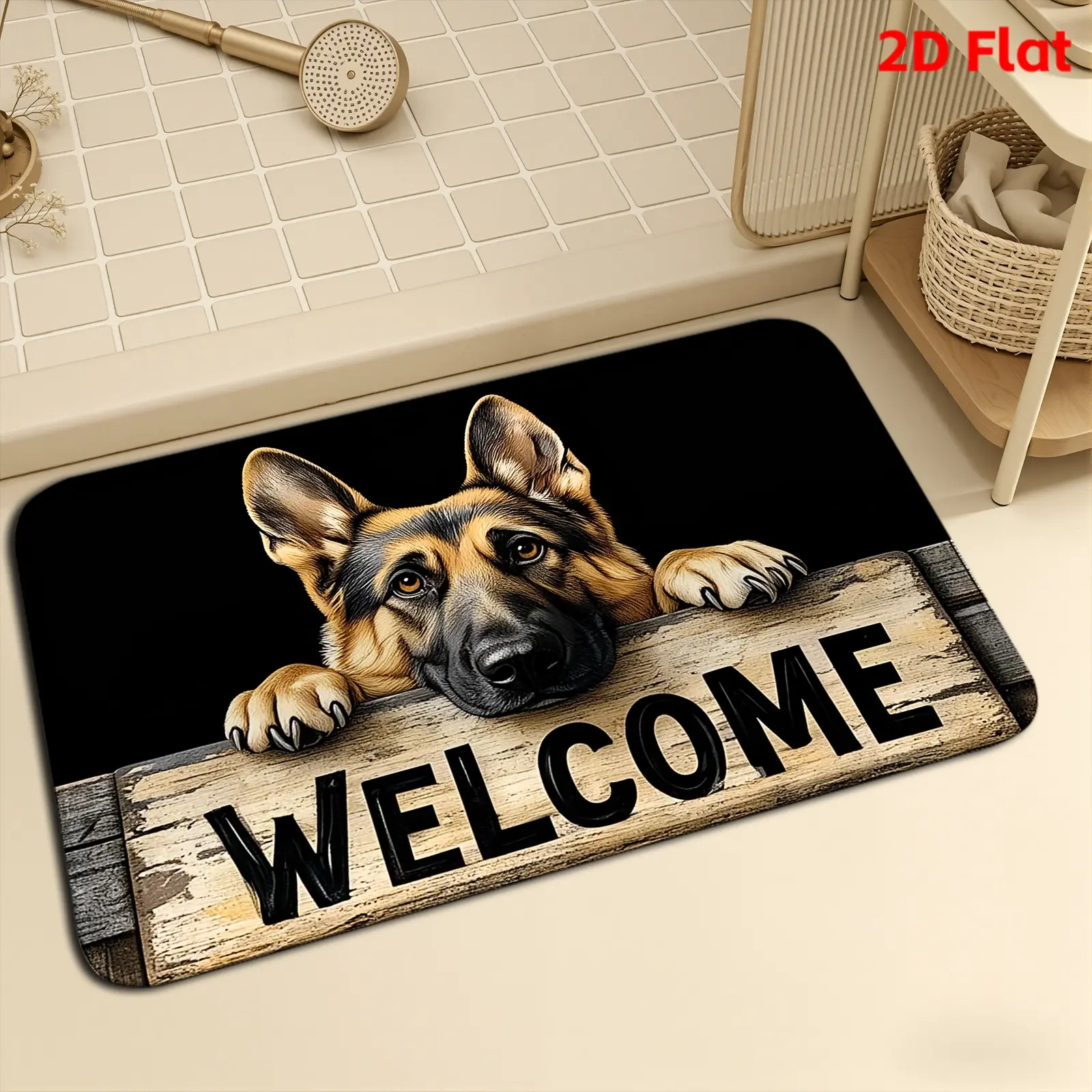 1 piece of  area rugs doormats bath rugs floor mat, household use, , soft, easy to clean, suitable for applicable to entrance Mat  doormat  front door hall living room bathroom kitchen bedroom restaurant corridor study office computer room indoor and outd