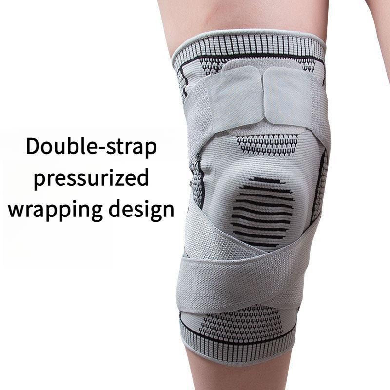 OLLAS Knee Braces, 2-Pack, Knee Support Compression Sleeves, Fitness Sports Knee Braces, Women's & Men's Compression Suitable for Running, Fitness, Basketball