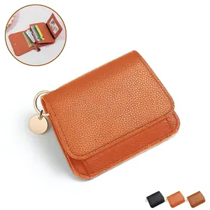 Women's RFID Blocking Slim Wallet, Mini Bifold Card Holder with ID Window, Compact Coin Purse & Cash Pocket, Stylish Minimalist Wallet Gift for Women