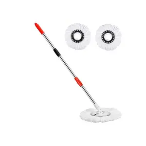 Spin Mop Replacement Handle 360 Degree Spin Mop Pole Handle Replacement Rotating Telescopic Stick For Head Replace Spinning Household Cleaning Accessories For Home