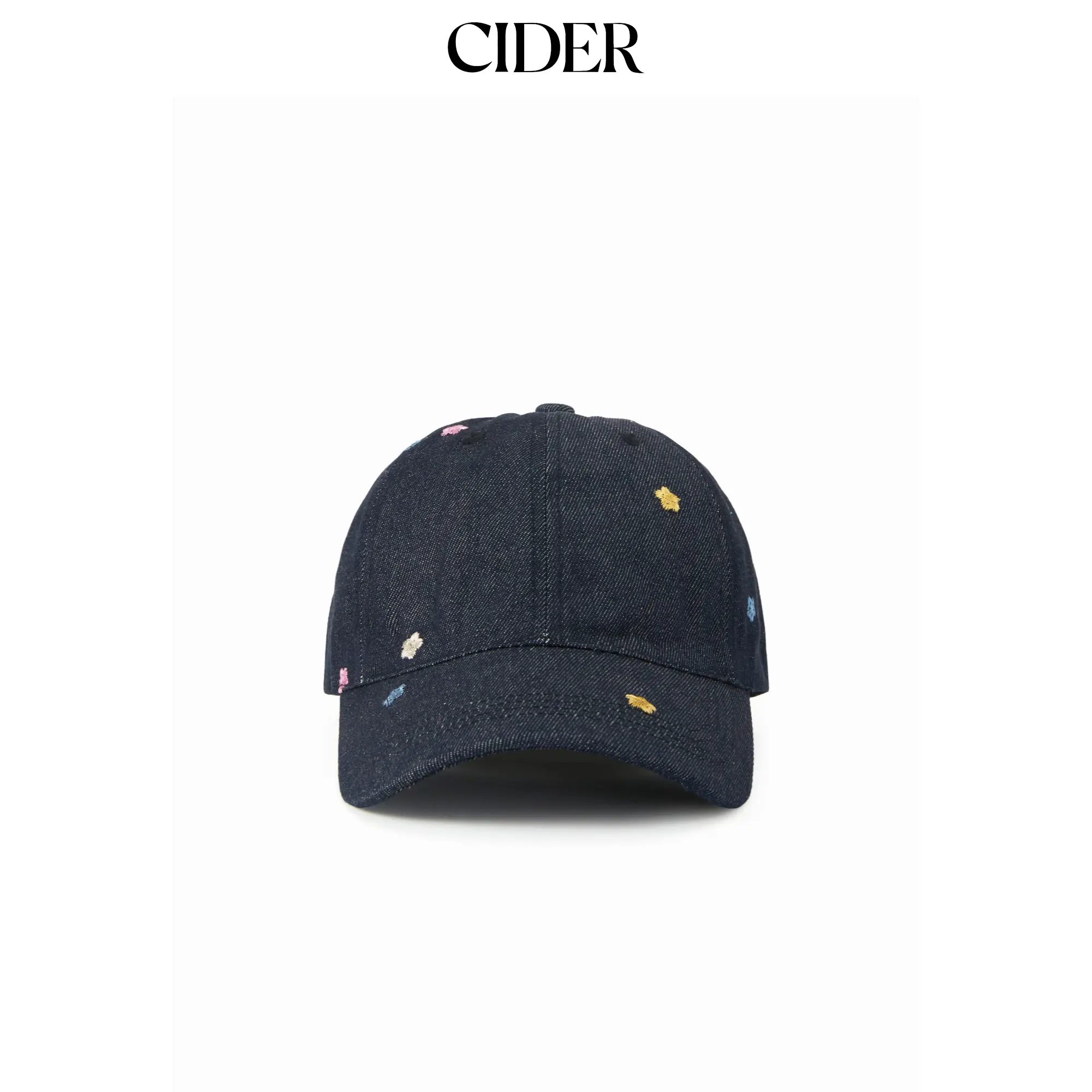Cider FLORAL EMBROIDERED BASEBALL CAP