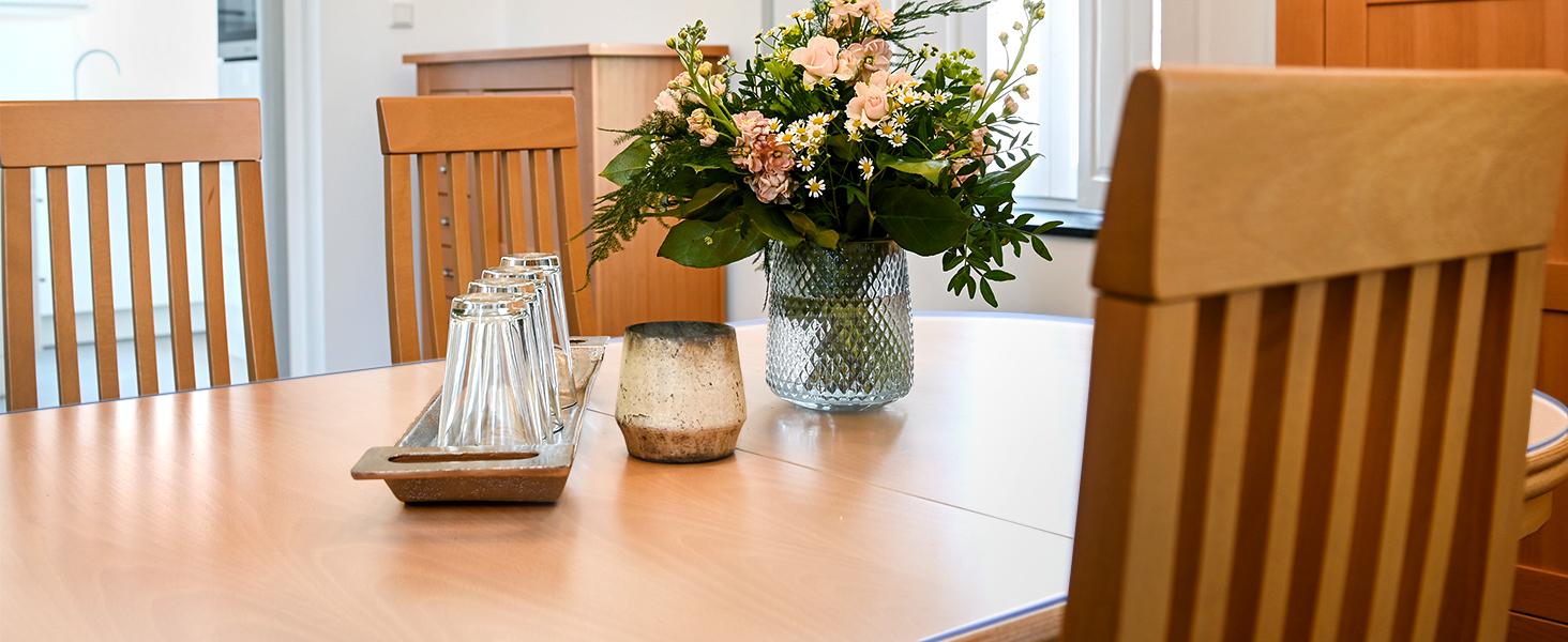 16X16 Inch Clear Dining Table Protector Entryway Tablecloth Desk Pad Mat Wooden Furniture Coffee Bistro Bed Sofa Side Table Top Protection Countertop Cover Waterproof PVC Vinyl 16X16 Inch Clear Dining Table Protector Entryway Tablecloth Desk Pad Mat Wooden Furniture Coffee Bistro Bed Sofa Side Table Top Protection Countertop Cover Waterproof PVC Vinyl