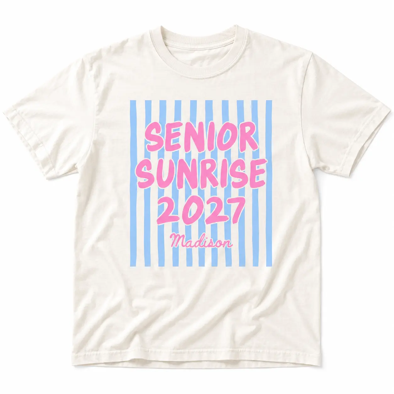 [Note/DM Info]  Senior 2027 Custom Name TShirt, Class of 2027 Tee, Personalized Graduation Shirt, Senior 2027 Shirt, Graduation Shirt
