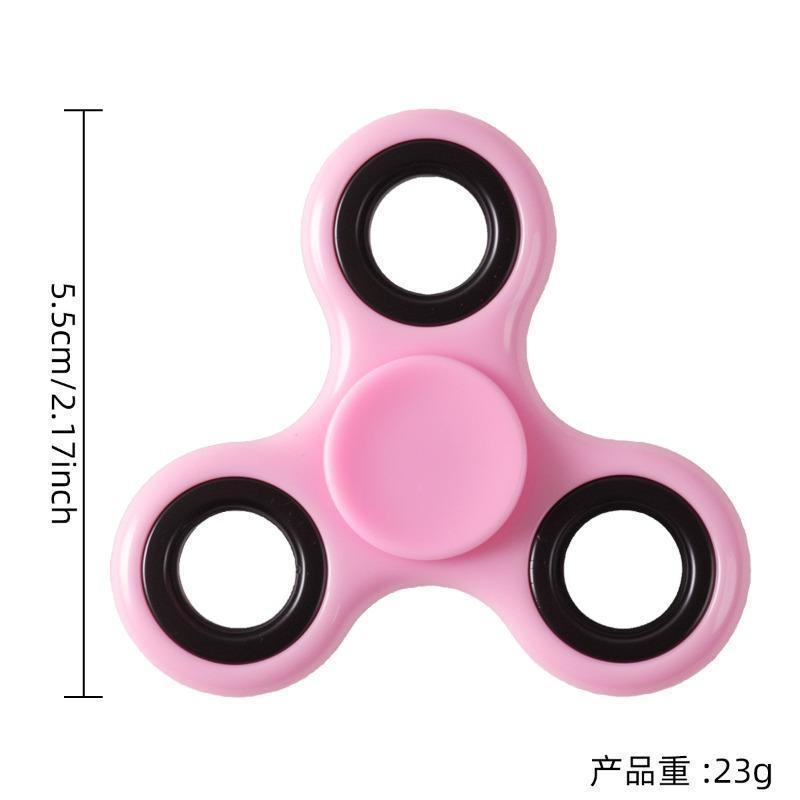 Random Color Fidget Spinner Toy, Creative Stress Relief Toy for Adults & Kids, Ideal Birthday Gift for Home & Office Use