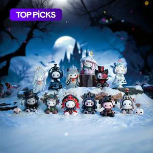 emma secret forest snow mountain series blind box toy, creative figure display piece, trendy collectible gift for kids & adults, sealed hobby box