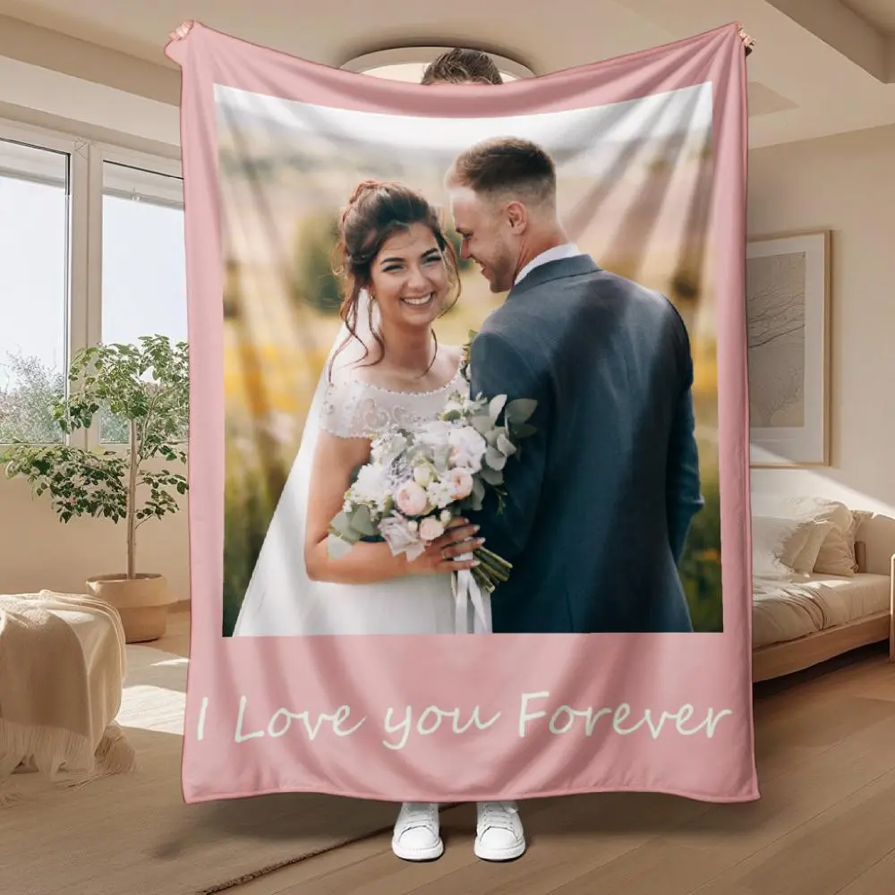 Custom Photo Blanket - Personalized Mom Gifts, Soft Plush Fleece Throws, Easy Online Photo Upload DIY, Multi-Size Warmth Trap, Indoor/Outdoor Home Cozy Spots Decor, Hippie-Galaxy-Space-Bohemian-Mandala-Western Tapestry, Christmas Birthday Presents