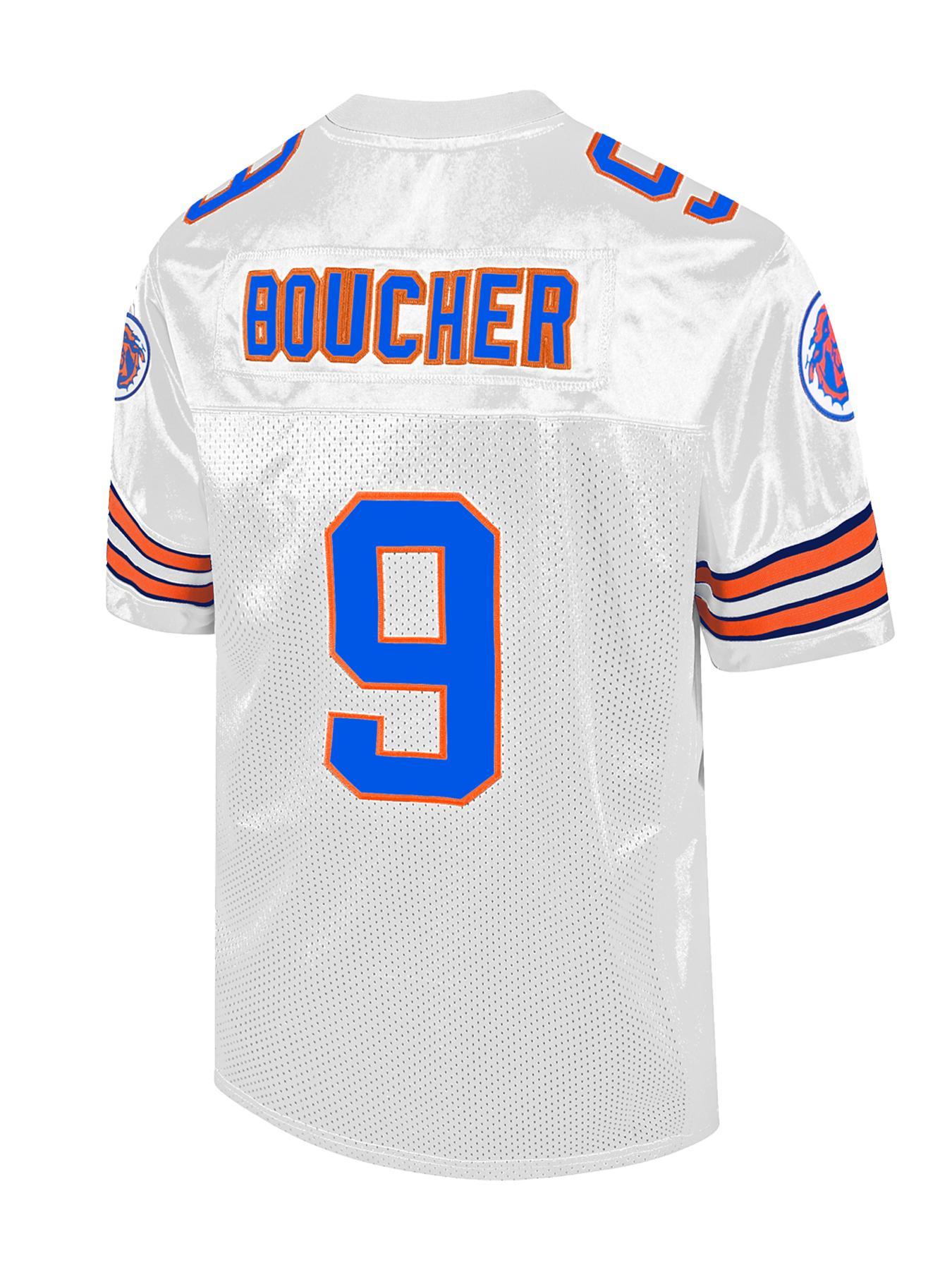 Men's Vintage American Football Jersey, Casual Loose Letter Embroidery Short Sleeve Football Top, Breathable Sports Jersey Shirts for Outdoor Training, Lightweight Jersey, Breathable Athletic Top