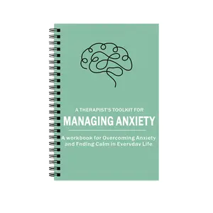Anxiety Management Tool Book, Managing Anxiety 40+ Pages, A5 Size, Essential Guide for Anxiety Relief, Practical Tips & Techniques