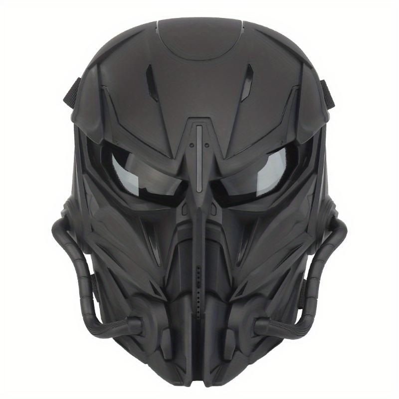 [Durable Full Face Mask for Airsoft] Breathable Tactical Full Face Mask for Airsoft, Paintball & CS Wargames - Durable Nylon with Impact-Resistant Design and Comfort Cushion Pad