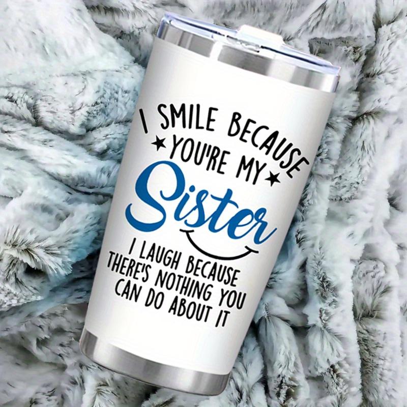 1, Sisters Coffee Cup, Ceramic Coffee Cup, Water Cup, Summer And Winter Beverage Utensils, Birthday Gift, Holiday Gift, Christmas Gift, New Year Gift, Valentine'S Day Gift