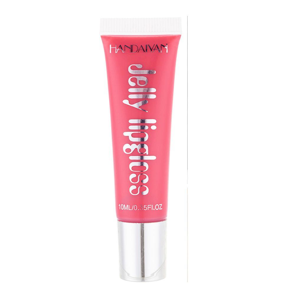 Moisturizing Glossy Lip Gloss, Candy Color Jelly Lip Stain, Hydrating Plumping Lipstick for Girls & Women