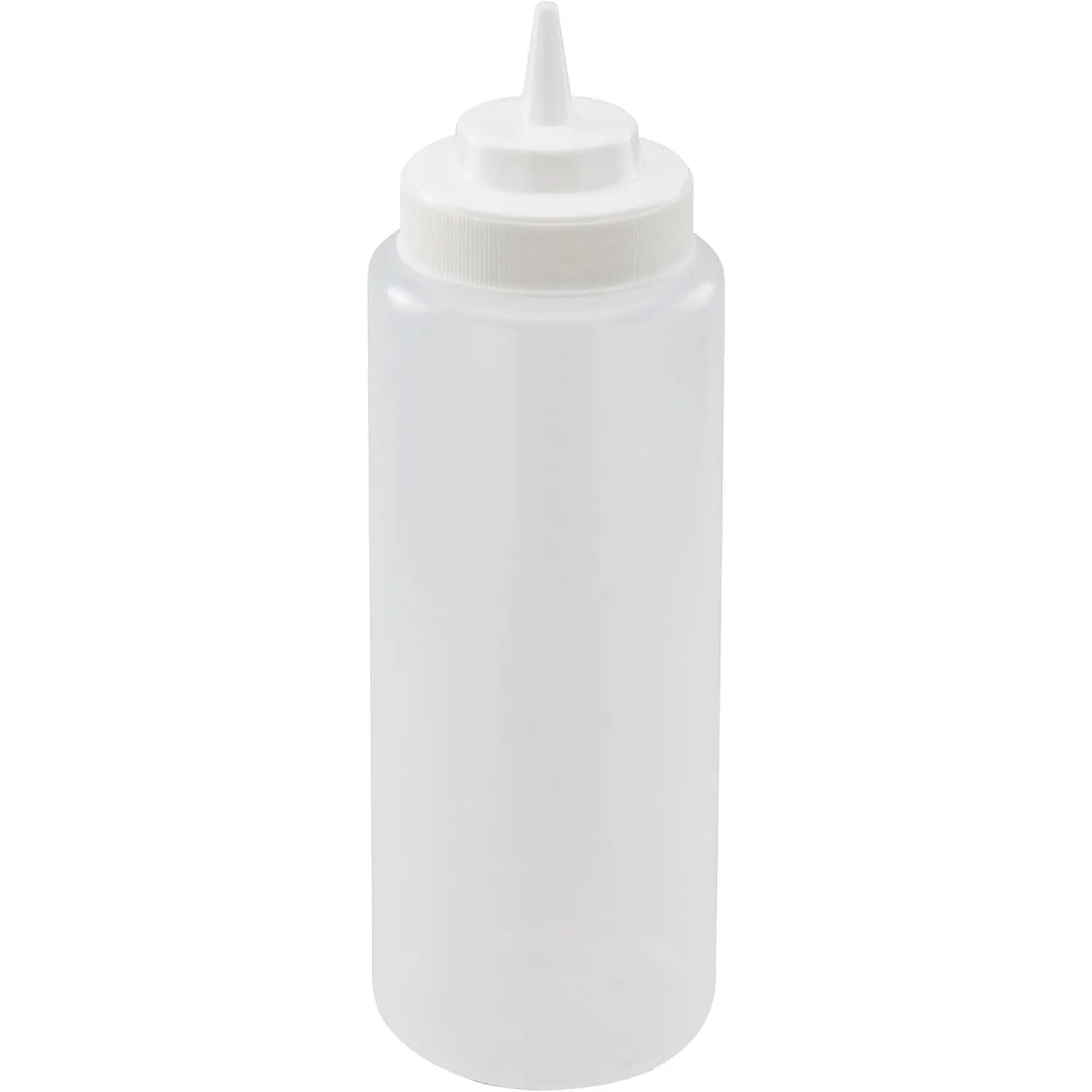 Chocolatier's Wide Mouth Squeeze Bottles for Chocolate, 32 Ounce, 6 Pack