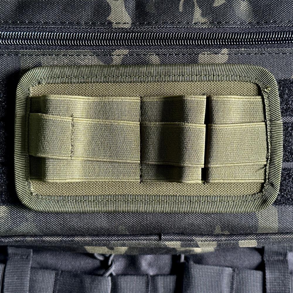 Tactical EDC Elastic Insert Bag with Hook & Loop Backing, Multi-functional Vest Backpack Accessory Storage Module, Sports & Outdoor Accessories, Durable Outdoor Hiking