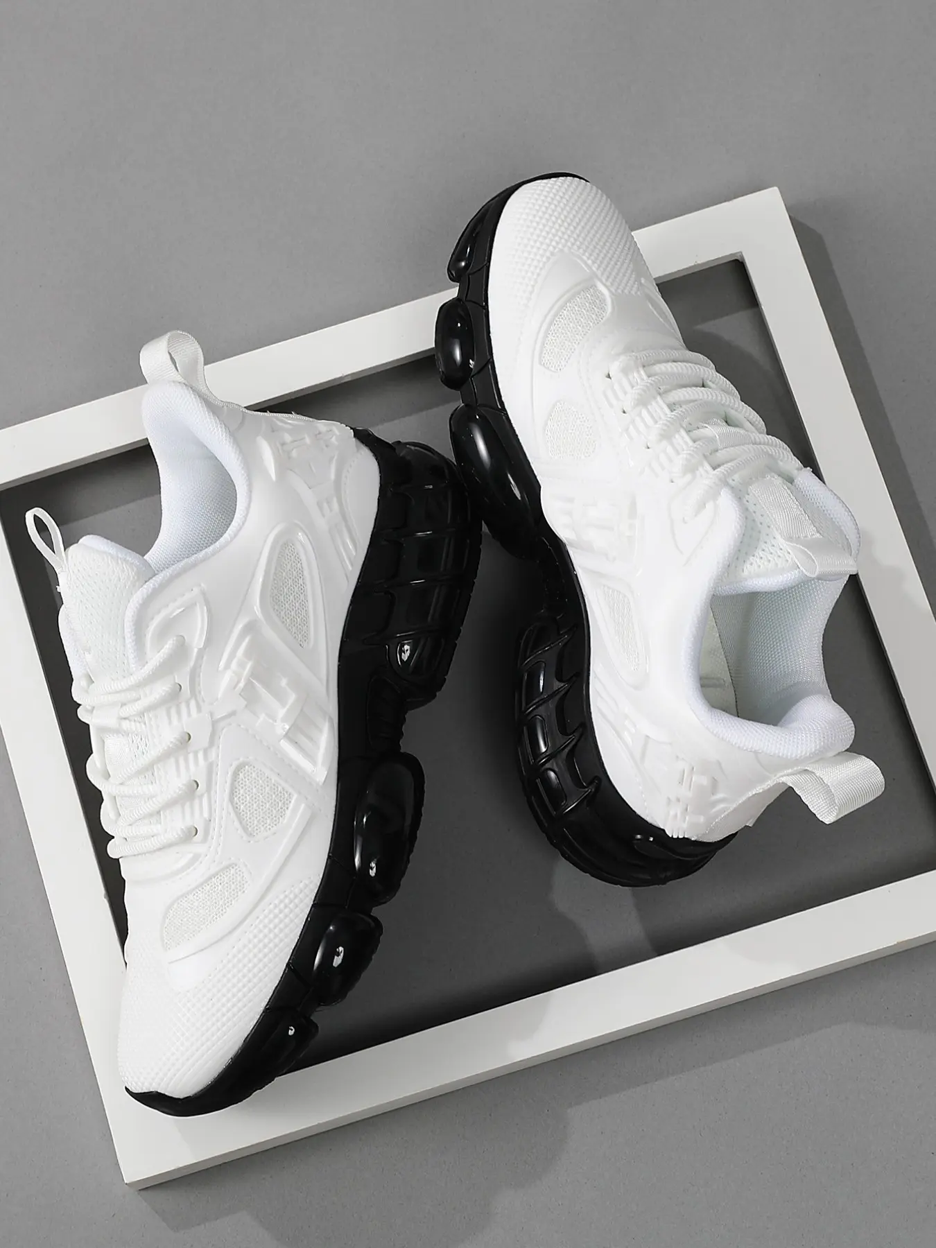 Women's Sporty Sneakers, Comfortable Casual Shoes, Mesh Upper with Eva Sole, Medium Width, All Seasons, Casual Breathable Sneakers
