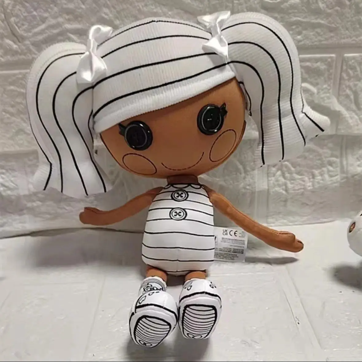 New Anime Lalaloopsy White Doll For Girl Can Color Freely 30cm Doll Figure Kids Kawaii Stuffed Toys Children Birthday Xmas Gifts