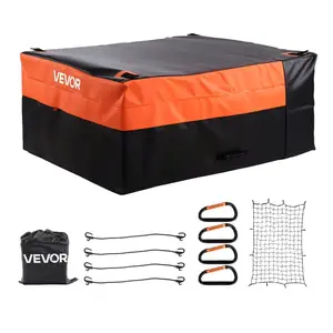 VEVOR Hitch Cargo Carrier Bag, Waterproof 840D PVC, 57.48x 19.49x 23.82 in (16 Cubic Feet), Heavy Duty Cargo Bag for Truck Bed Storage with Reinforced Straps, Suitable for Car SUV Vans Hitch Basket