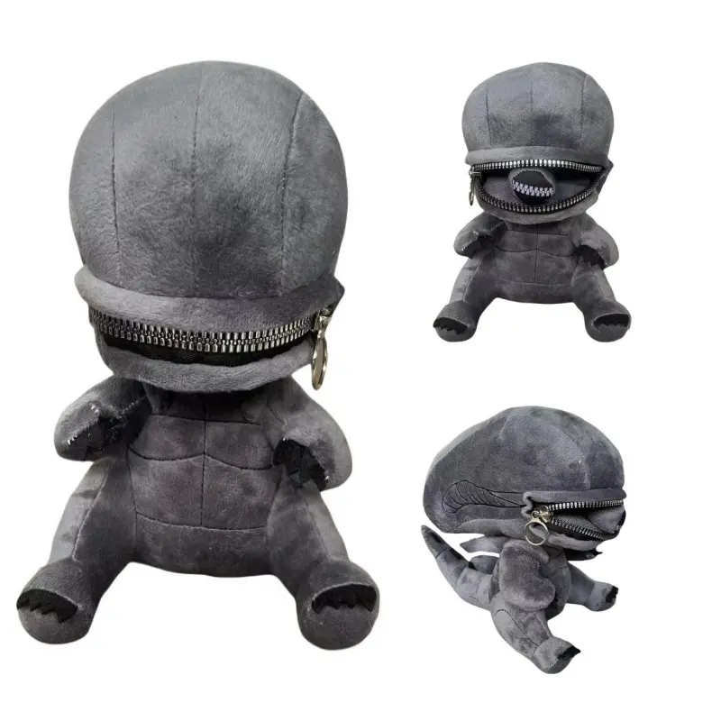 In Stock Human Xenomorph Hybrid Plush Toy| Sci-Fi Horror Stuffed Animal & Doll