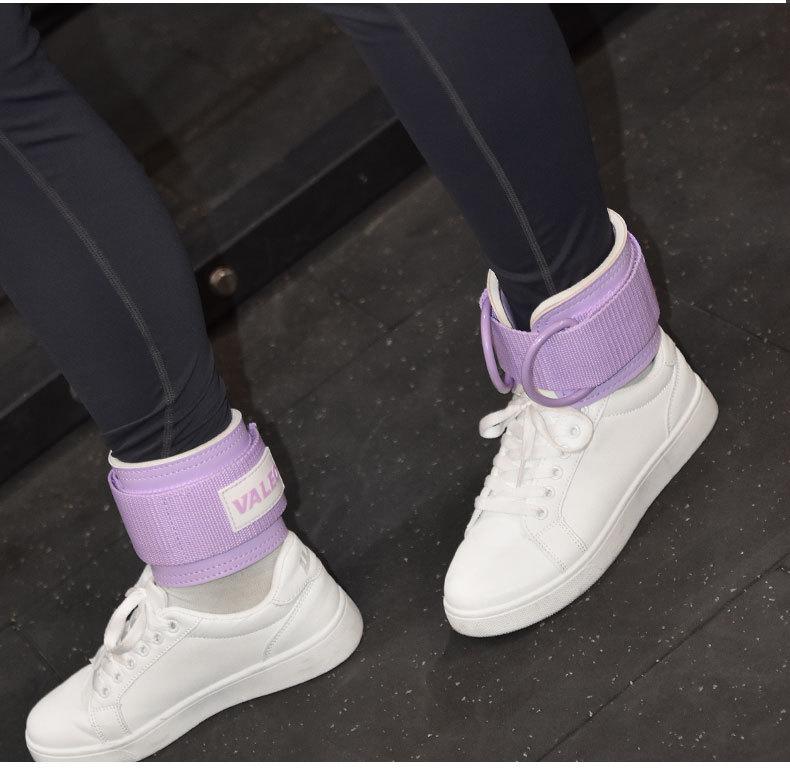 Fitness ankle strap ankle cuff leg binding belt leg and hip training equipment gantry frame leg training hip training strength leg strap leg cuff ankle strap foot pedal resistance machine