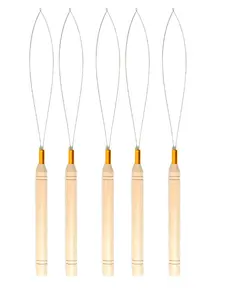 Wig Extension Tools Set, Lightweight Bead Stringer for Easy Operation, 5-Piece Wig Installation Kit, All-Season Hair Styling Tool
