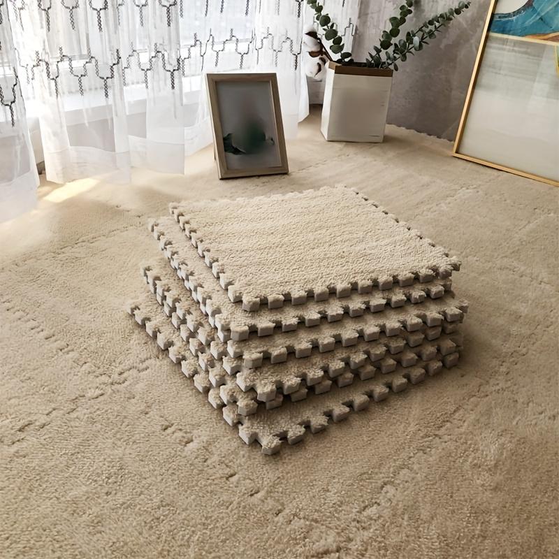 24-Piece Set of Interlocking Foam Floor Mats, Soft, Non-Slip, Hand-Washable Interlocking Carpet, Suitable for Home, Gym, Yoga Exercise, Pilates and Body Shaping, Cushioning Mat, Pet Mat, Crawling Mat, Can Be Used in Bedroom, Living Room, Sofa Entrance.qiu