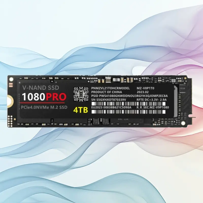 PCIe 4.0 M.2 High Speed Internal SSD Storage Drive 1TB 2TB 4TB Capacity Upgrade Option